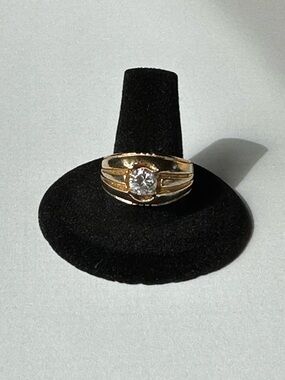 Men’s Gold Electroplated Ring